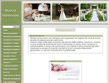 Tablet Screenshot of musichepermatrimonio.com
